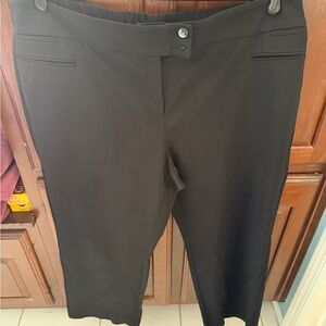 Style and Co Black Women's 22wp Dress Pants